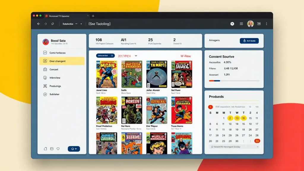 Rastreador de colección de cómics