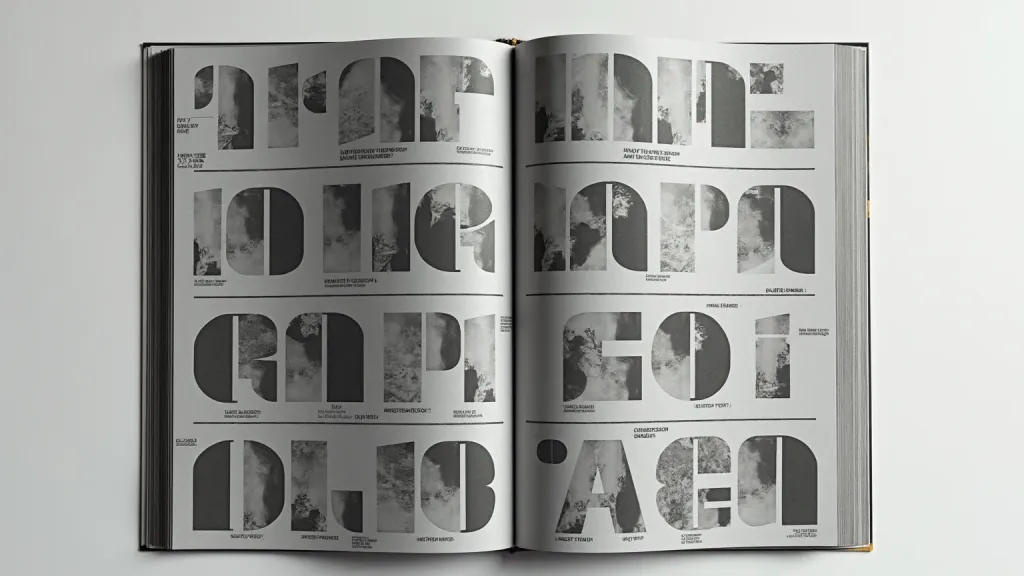 Brutalist Monumental Concrete Headline Stack