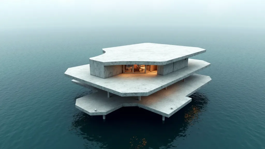 Floating Amphibious Mangrove Research Dock