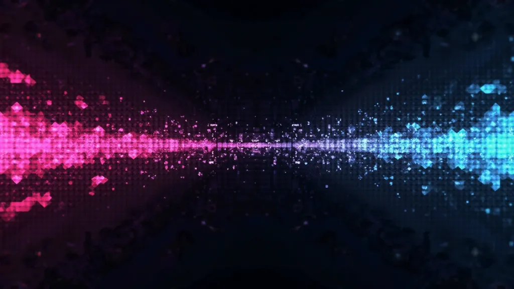 Cyberpunk Neon Glitch Tiktok Video Cover