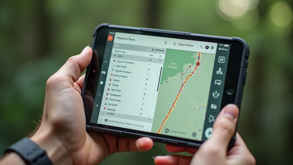 Recopilador de datos de campo para investigación de vida silvestre