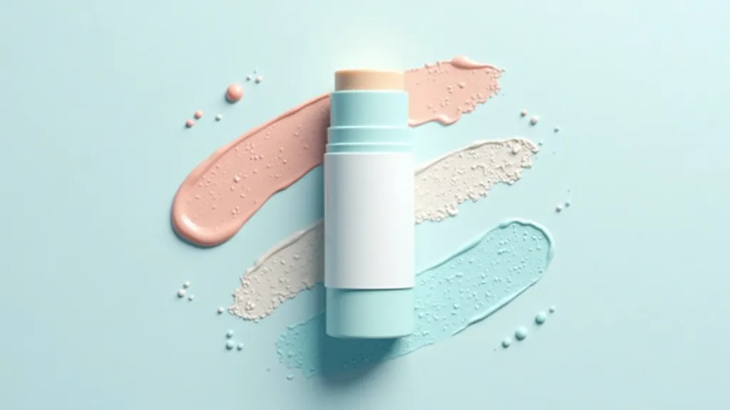 Mineral Sunscreen Stick Beauty Product Dermatology Label Plate