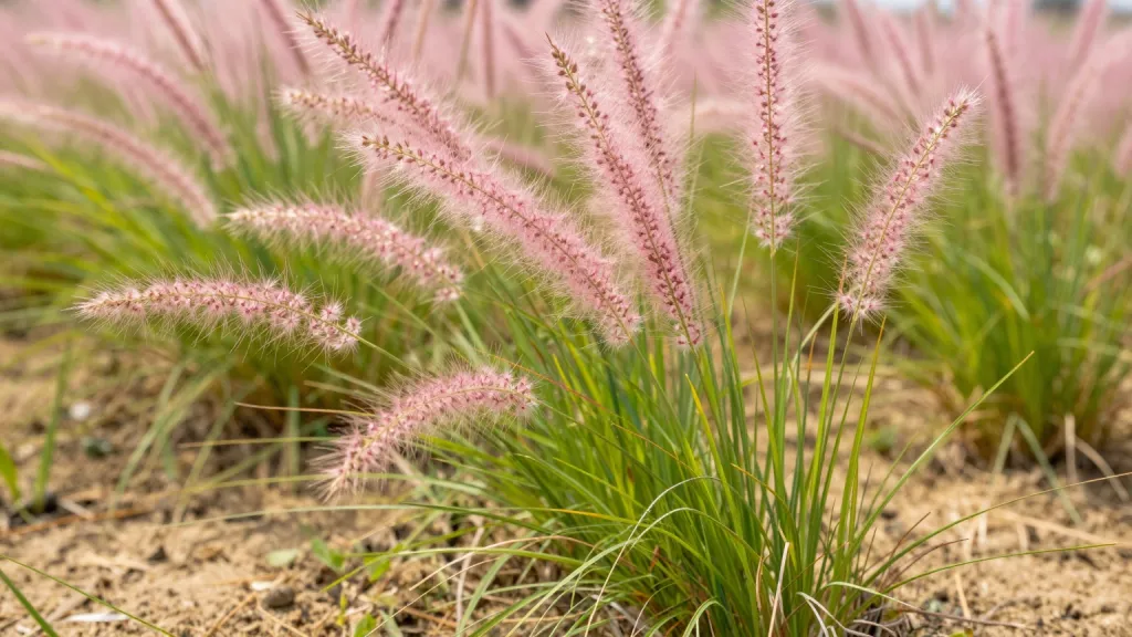 Prairie Smoke Plumes Nature Yerli Çayır Makro