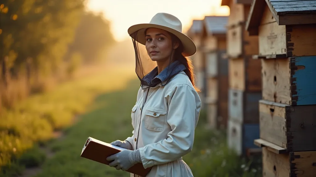 Beekeeping Inspector Portrait Apiary Lane