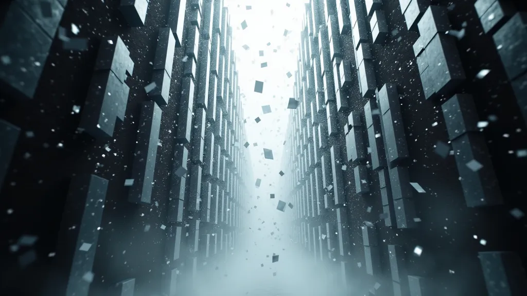 Kinetic Typography Entropy Velocity Stream