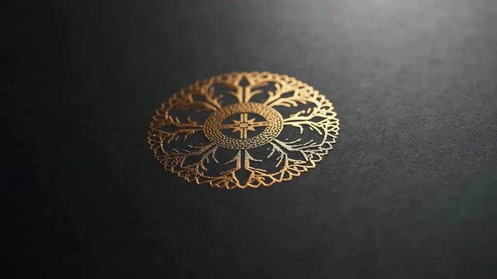 Luxury Gold Foil Corporate Linkedin Header