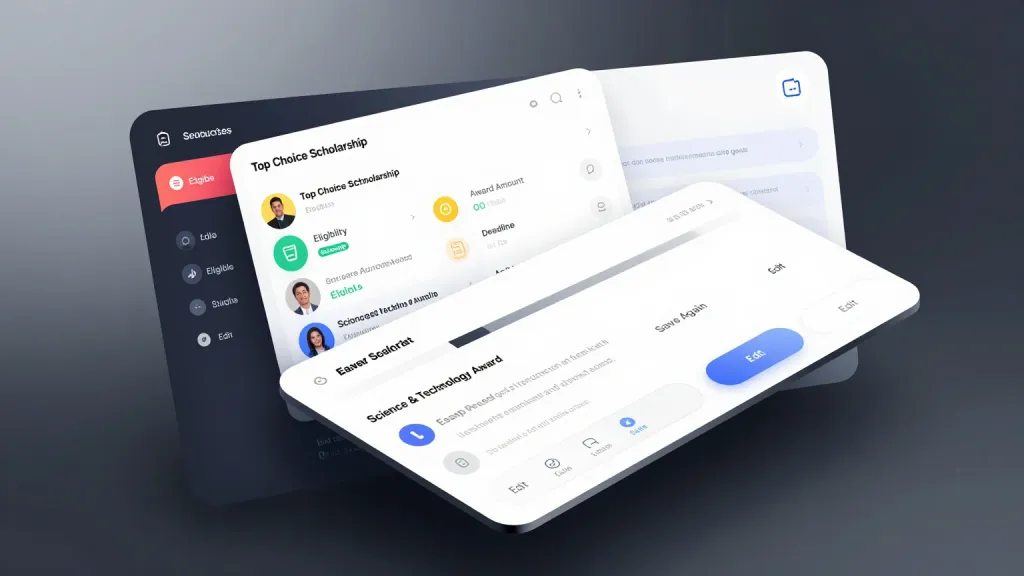 Scholarship Match Finder Student App Award Shortlist
