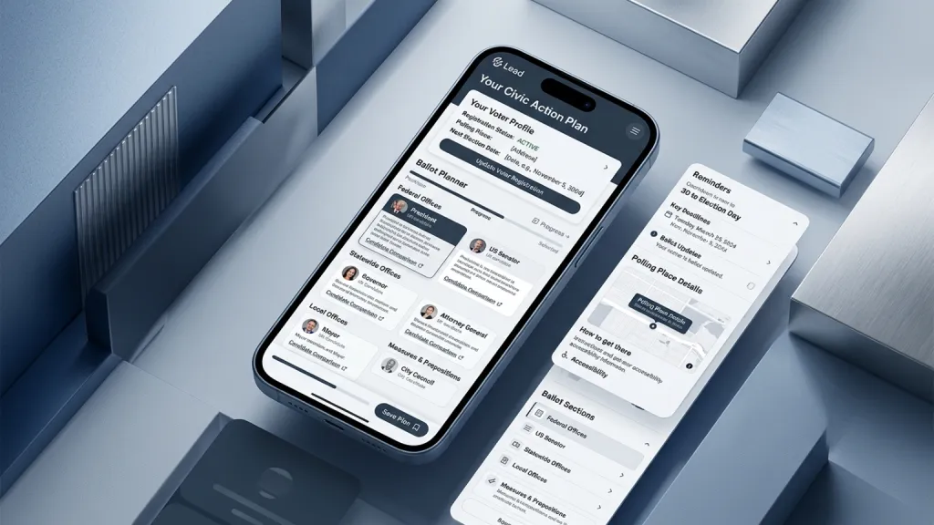 Voter Information Guide Civic App Ballot Planner
