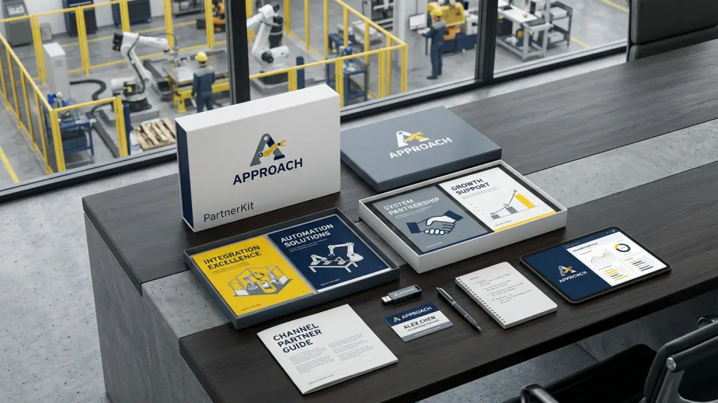 Industrial Robotics Integrator Corporate Branding Channel Partner Kit