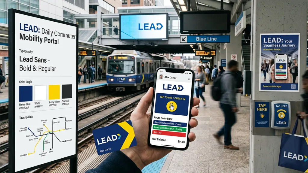 Transit Card App Mobility Branding Client Portal Splash
