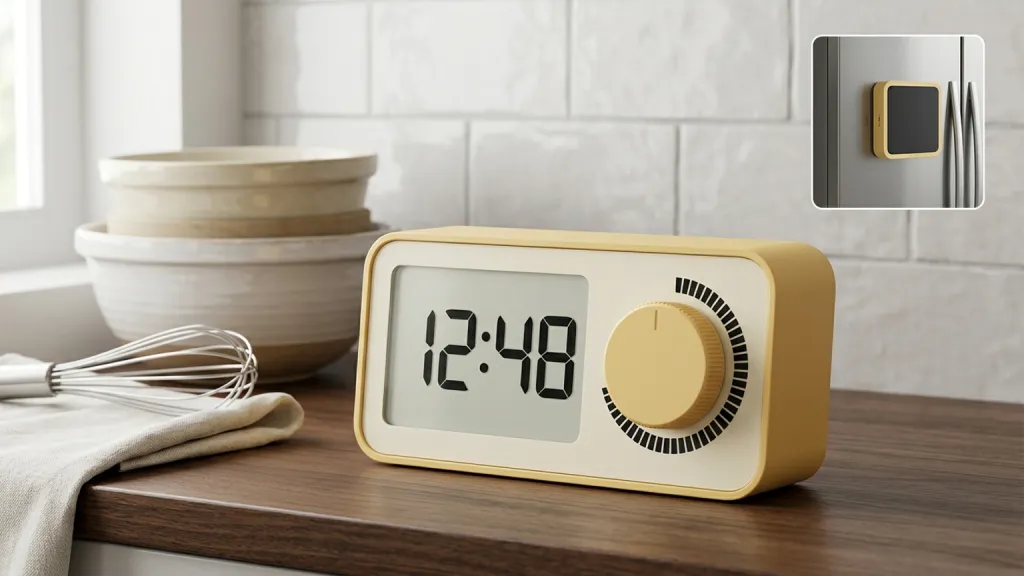 Digital Kitchen Timer Kitchen Gadget Retro Timer Dial