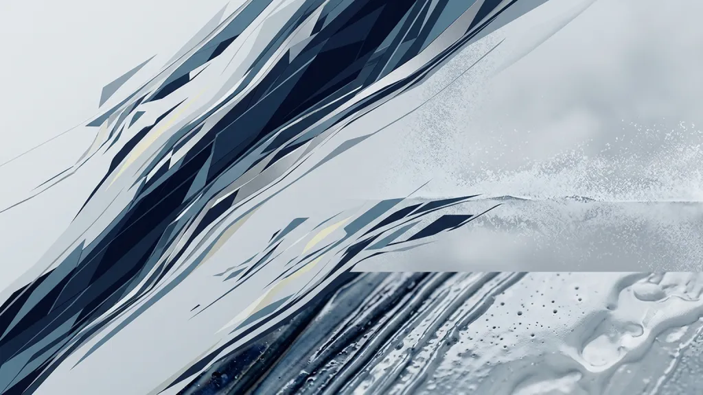 Citrine Hush Data Artwork Salted Glass Horizon