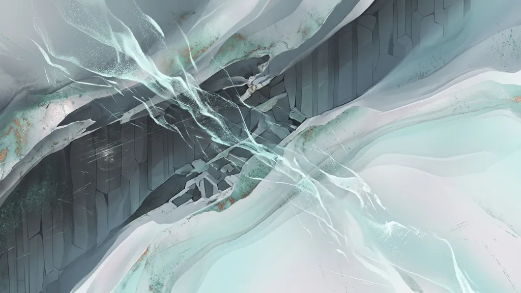Halo Basalt Abstract Wallpaper Refracted Pollen Storm