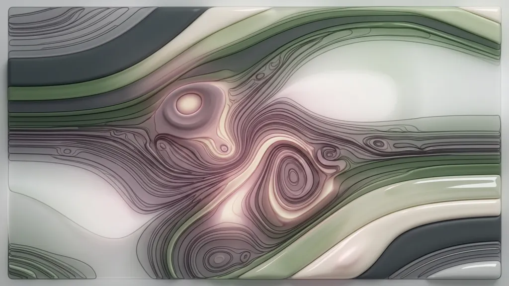Mauve Turbine Pattern System Hazy Circuit Meadow