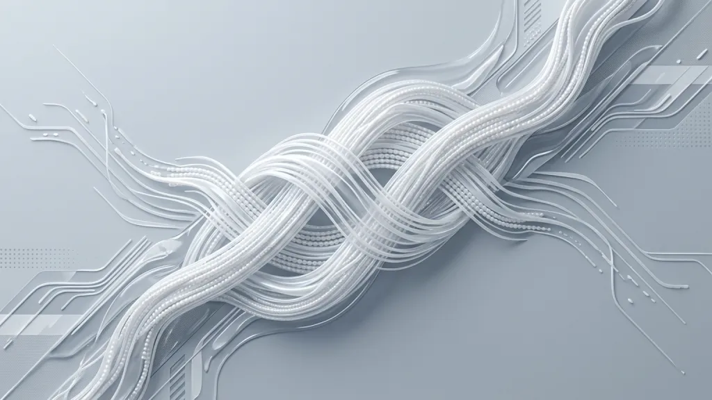 Pearl Voltage Game Background Woven Calcium Fog