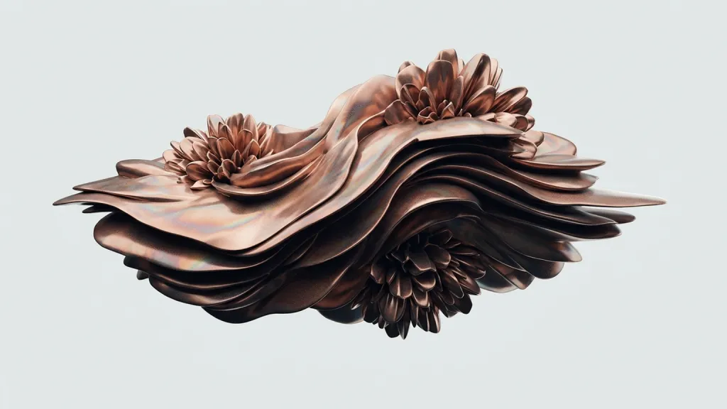 Selenium Bloom Portada de Álbum Nube de Cobre Comprimido