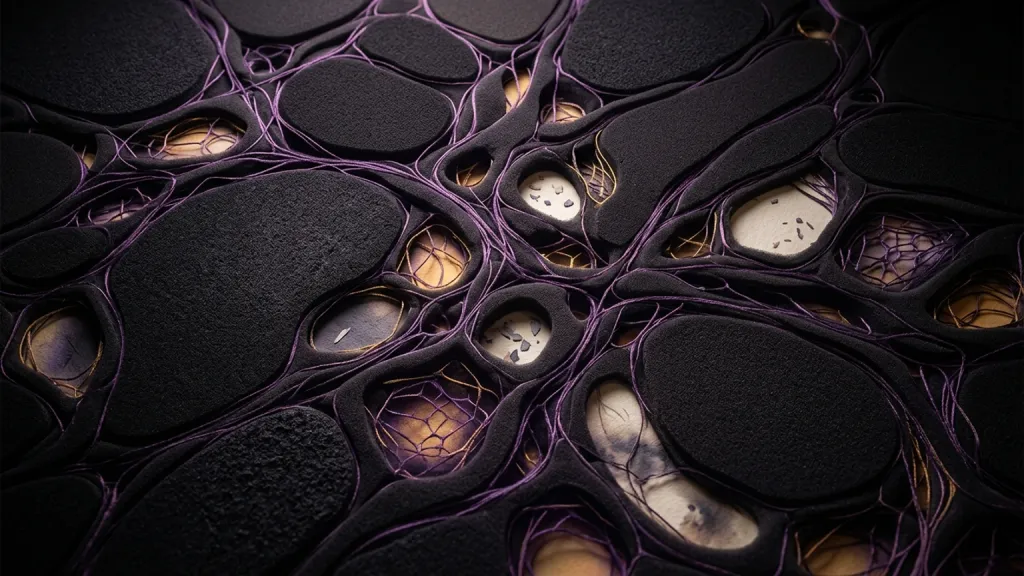 Amethyst Thread Pattern System Soft Obsidian Foam