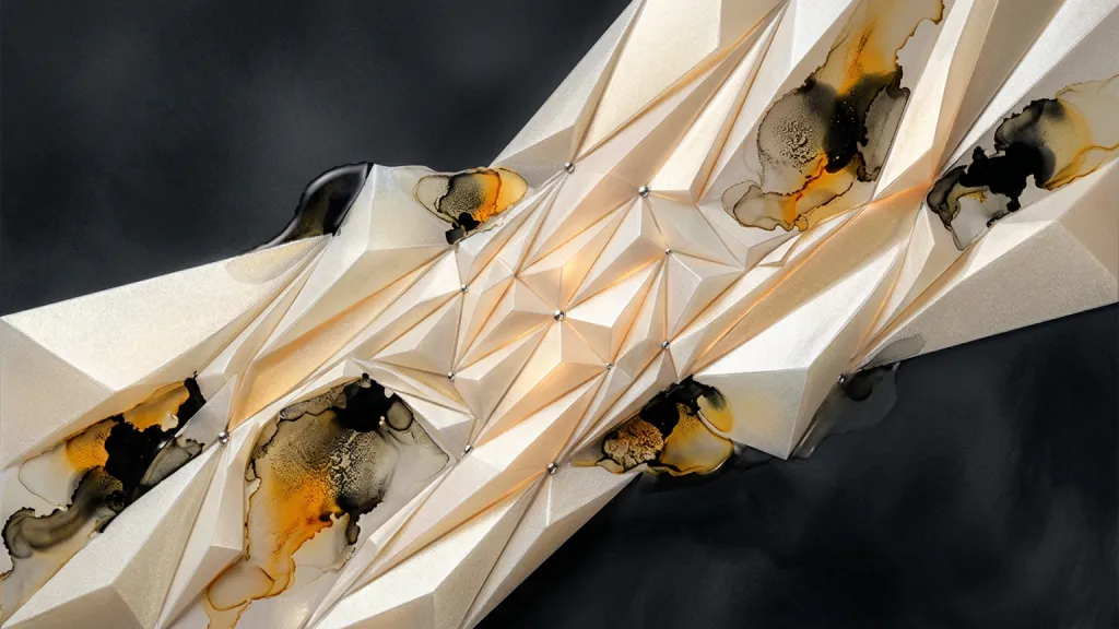 Ultra Pearl Packaging Texture Veiled Topaz Frequency