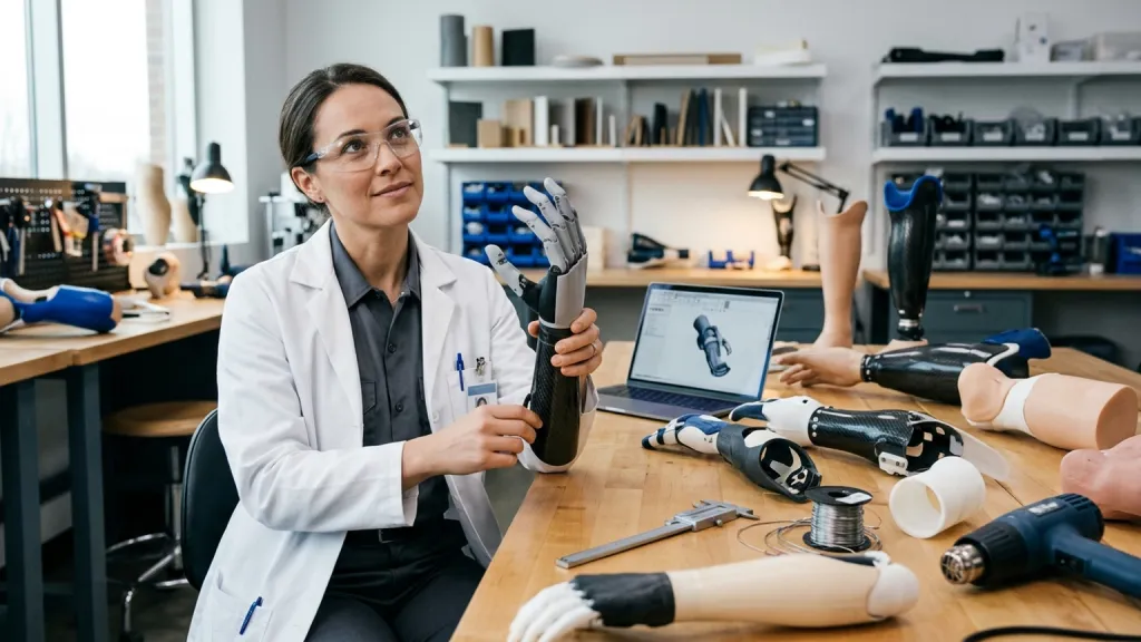 Prosthetics Engineer Portrait Adaptive Workshop