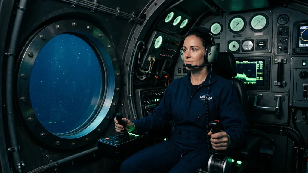 Submersible Pilot Portrait Pressure Cabin