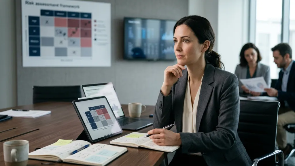 AI Ethics Auditor Portrait Review Room