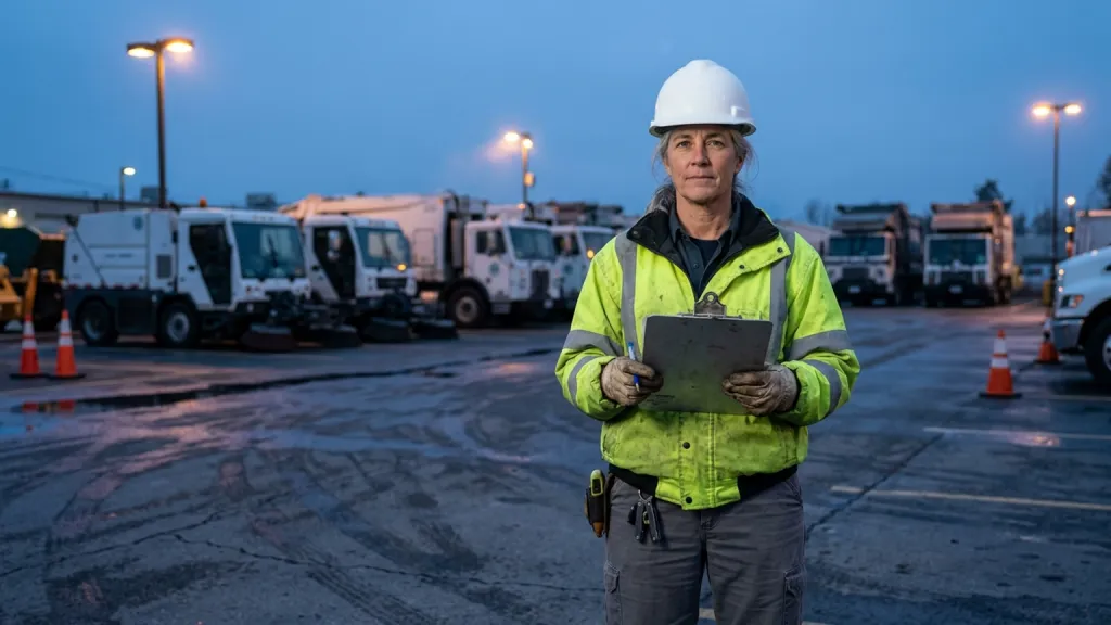 City Sanitation Supervisor Portrait Dawn Depot