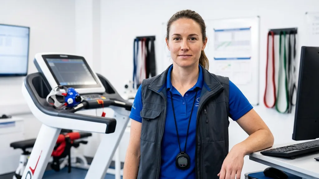 Sports Physiologist Portrait Testing Lab