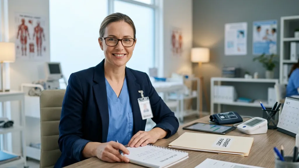 Clinical Trial Coordinator Portrait Consent Room