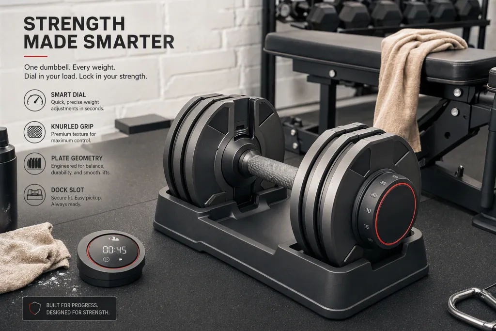 Brief di prodotto industriale giapponese per set di pesi smart per smart weight set
