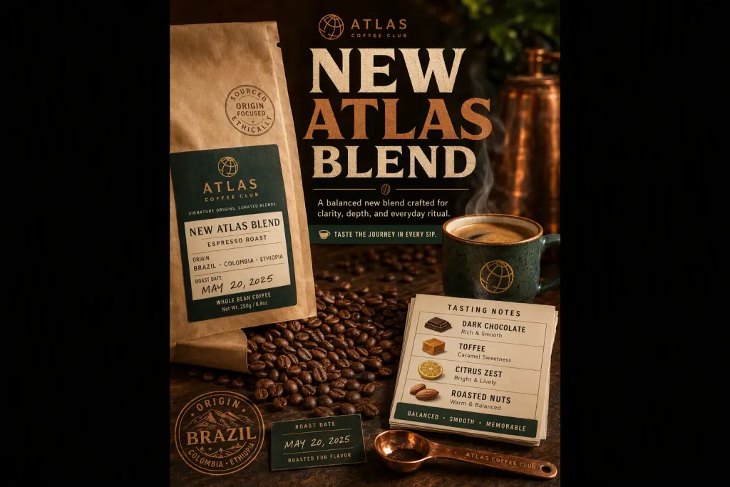 Atlas Coffee Club Nuevo Blend Miniatura de Reels