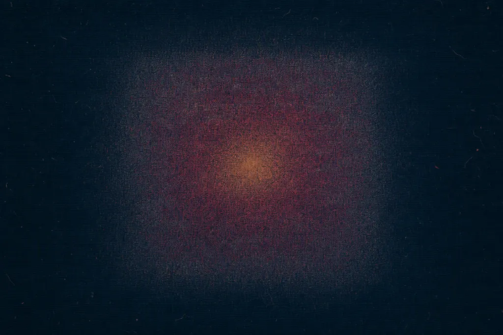 Samtiges Static-Albumcover Körniges Rauschen Dunst