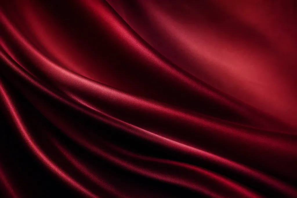 Fondo de lujo de seda Redshift con gradiente de tela fluida