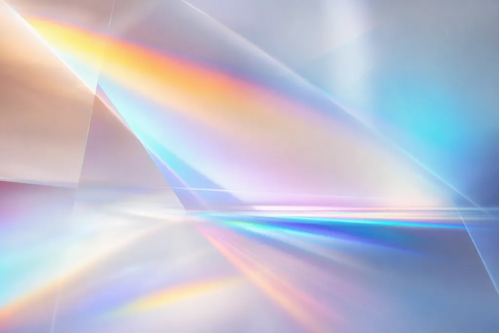 Prism Weather 品牌背景 彩虹虹彩光暈溢出