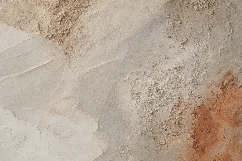 Texture Opaca Superficie Minerale Astratta della Confezione in Argilla Lunare