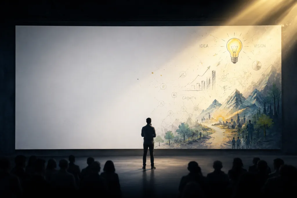 The Blank Slide Problem: Why Starting a Presentation Is the Hardest Part (And How AI Fixes It)