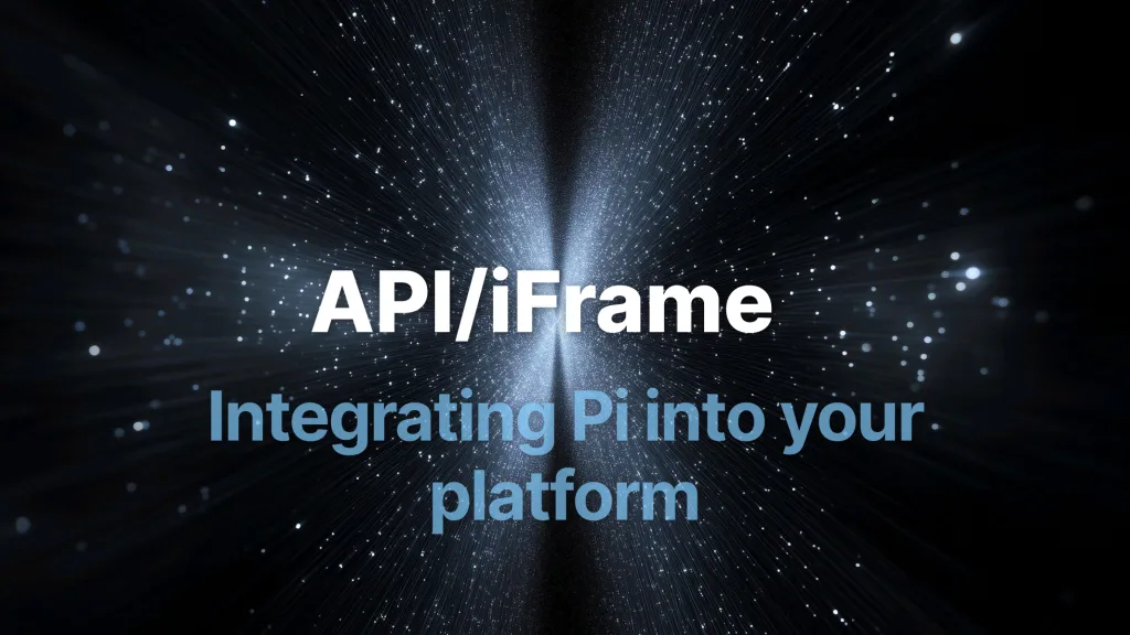 Khai phá sức mạnh của việc tạo nội dung AI với API của Pi và tích hợp iFrame