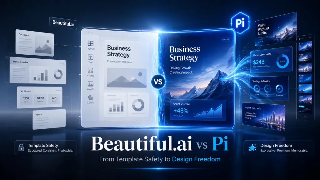 Vượt xa Beautiful.ai: Mở khóa Tự do Thiết kế Thực sự cho các Bài thuyết trình Cao cấp