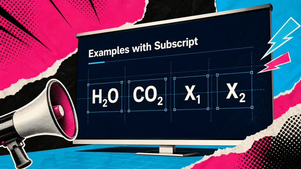 Como Usar Subscrito no PowerPoint Sem Quebrar Layouts