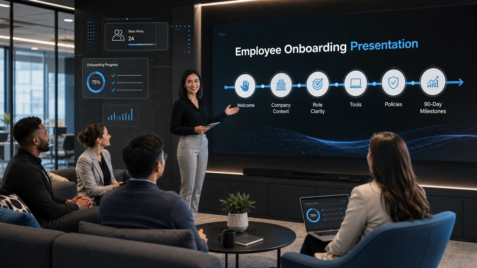 Corporate Employee Onboarding Presentation: Engaging Internal Training Templates