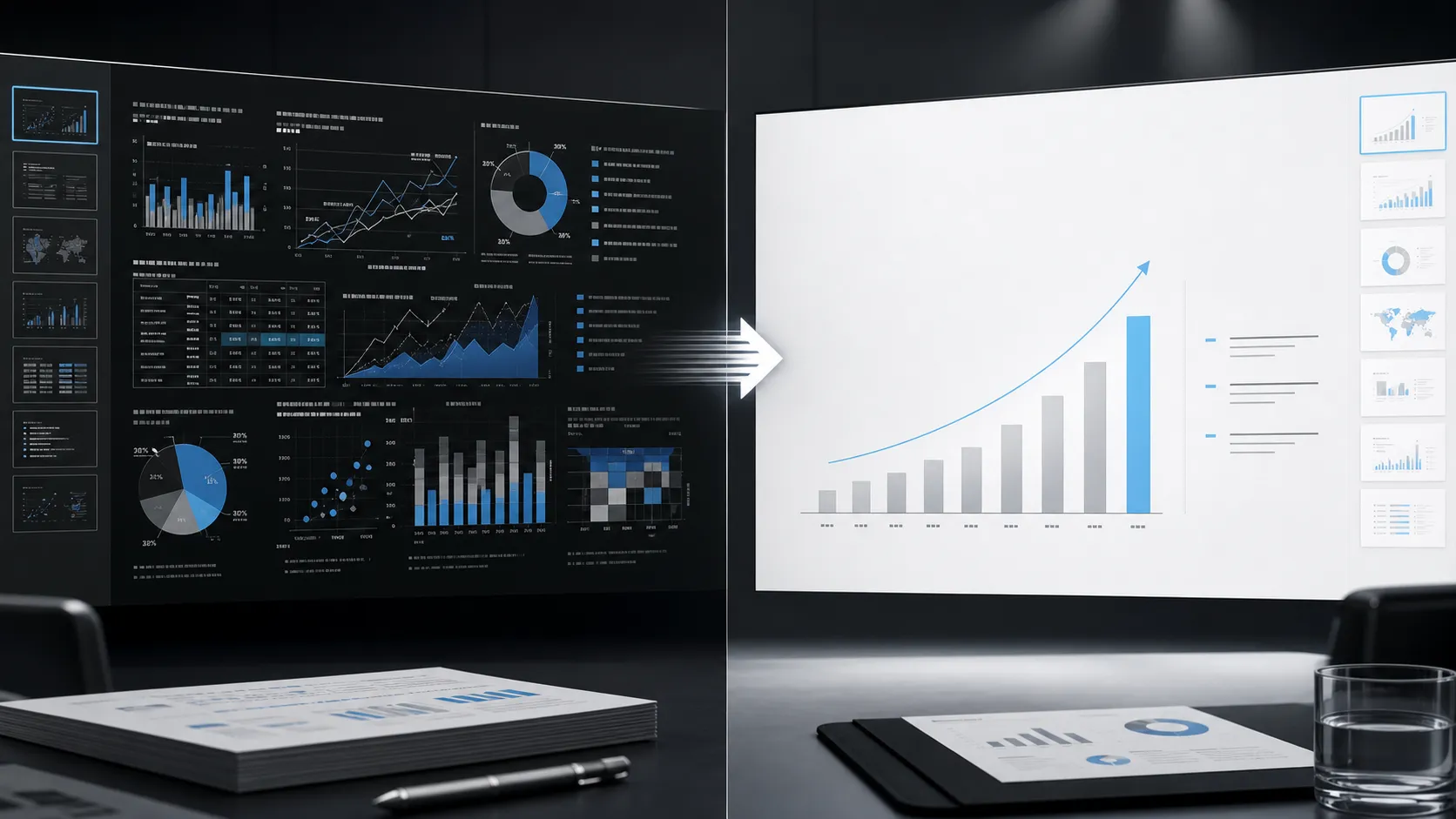 From Boring to Brilliant: Transforming Complex Data into Aesthetic Slides