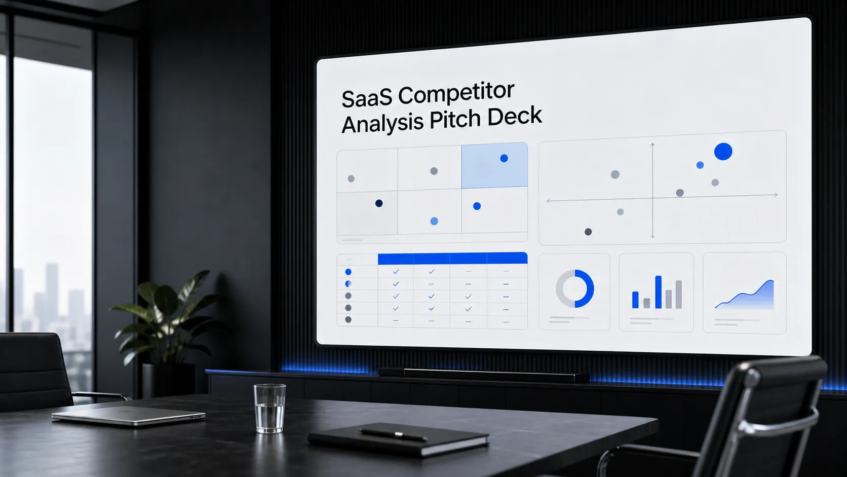 SaaS Competitor Analysis Pitch Deck: How to Benchmark Like a Pro
