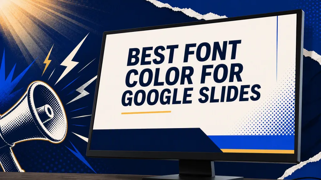 best font color google slide