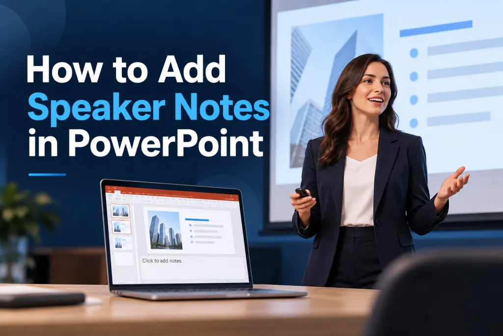 How to Add Speaker Notes in PowerPoint