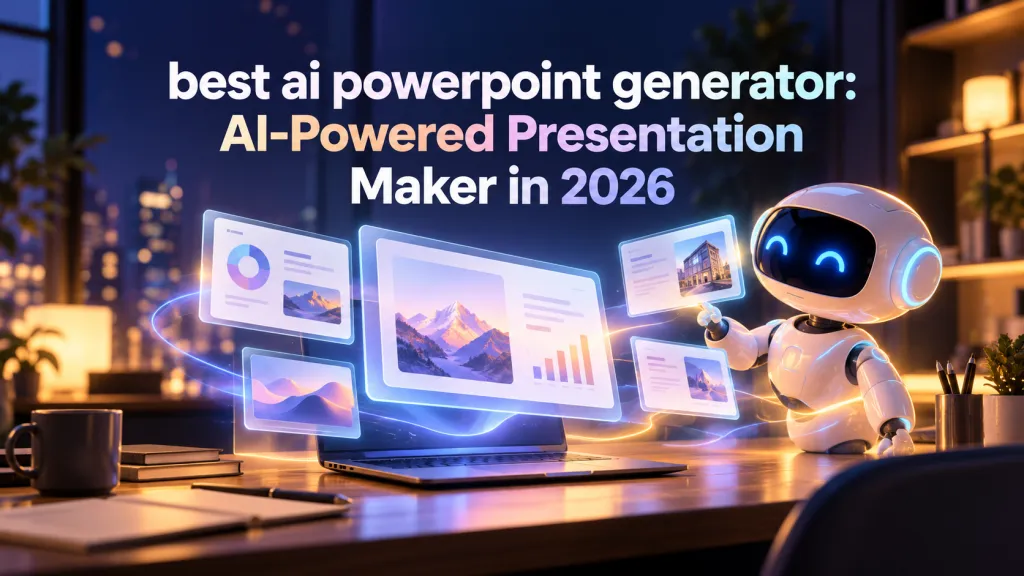 best ai powerpoint generator: AI‑Powered Presentation Maker in 2026