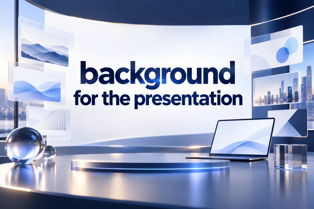 background for the presentation