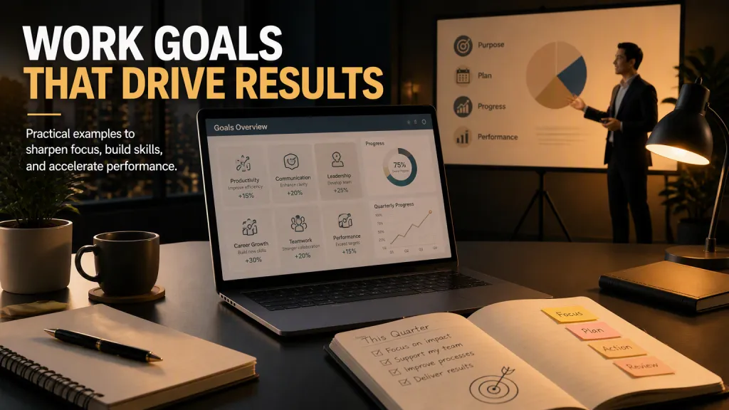 examples of goals for work