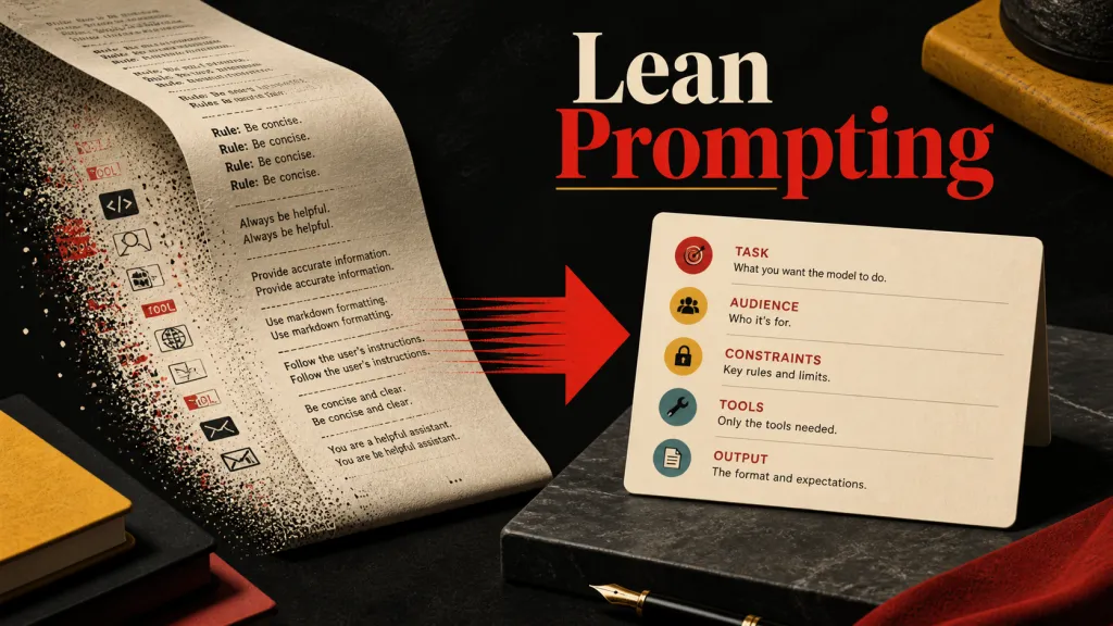 Lean Prompting: OpenAI’s New Guide to Shorter, Smarter AI Prompts