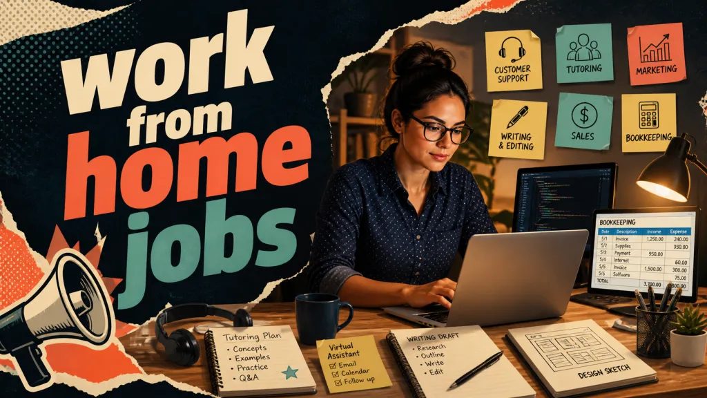 work from home jobs