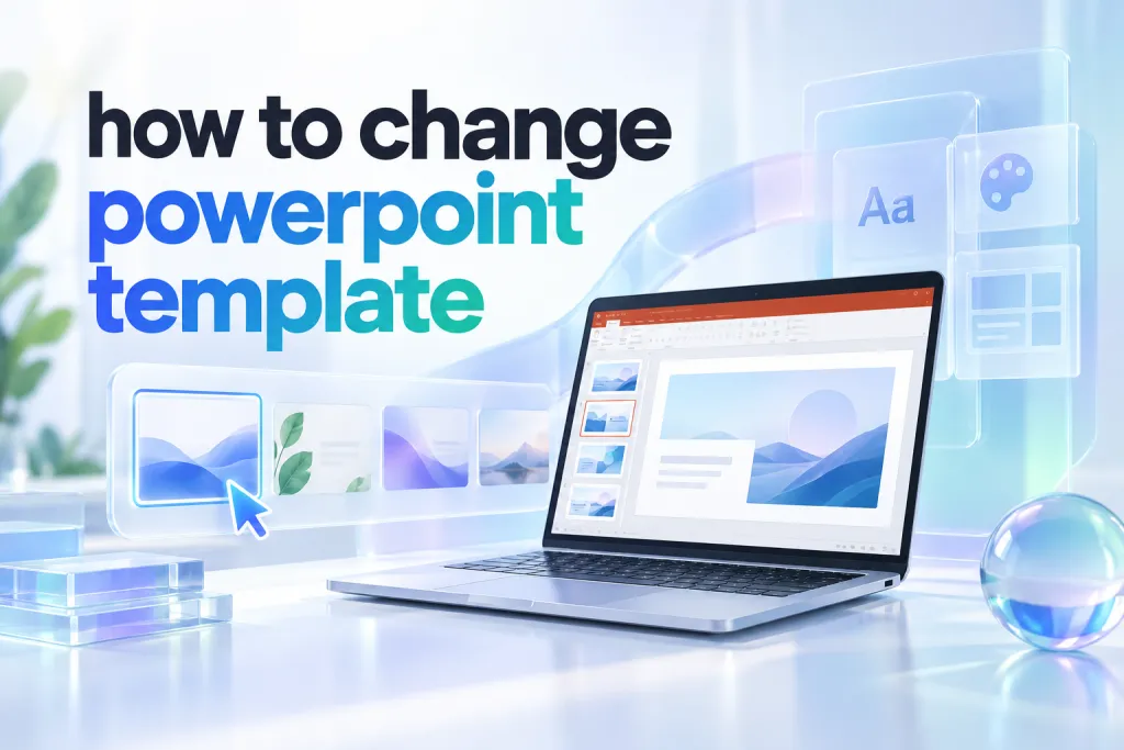 how to change powerpoint template