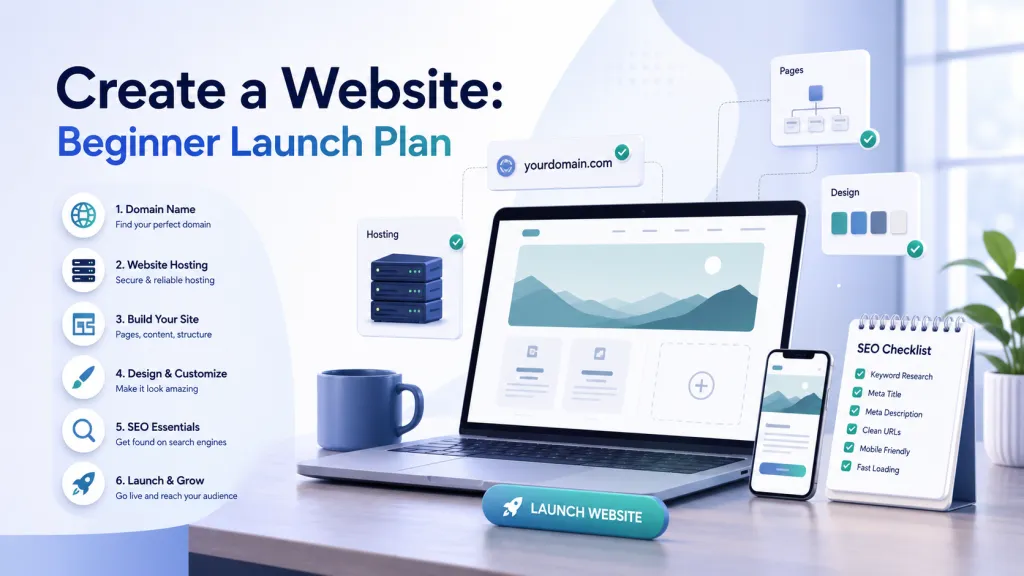 how to create a website